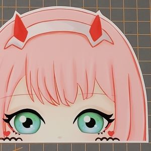 Darling In The Franxx Peeker Sticker